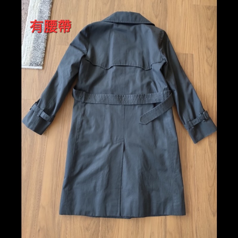 女40號/日本二手/Burberry London 女神風衣/黑色-1