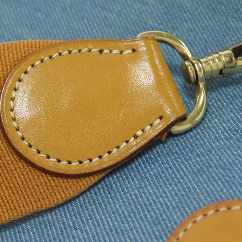 愛馬仕 Hermès Evelyne GM 金色五金配件女士單肩包，牛仔布和小牛皮材質。-19