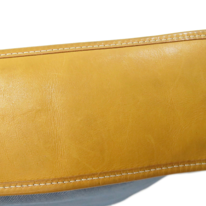 愛馬仕 Hermès Evelyne GM 金色五金配件女士單肩包，牛仔布和小牛皮材質。-21