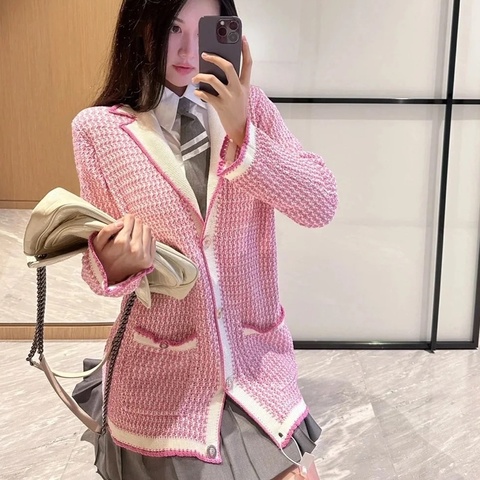 CHANEL 針織外套襯衫 獅子釦🦁New💓