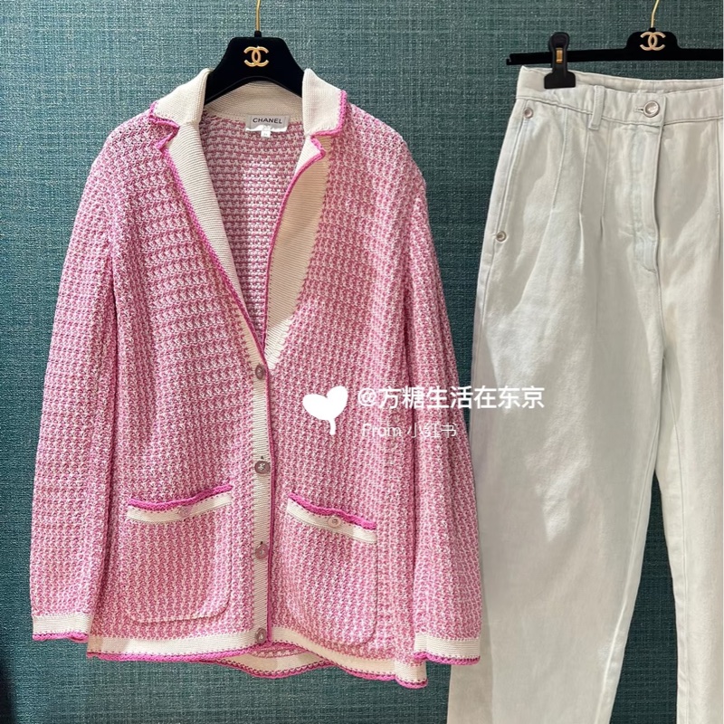 CHANEL 針織長版外套-獅子釦🦁New💓oversize-2