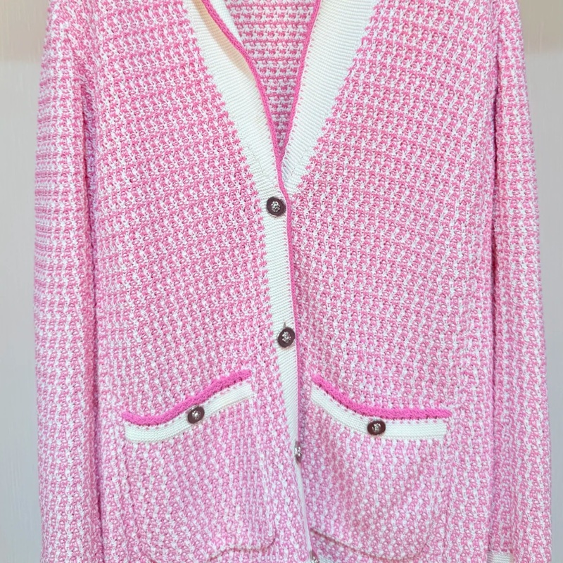 CHANEL 針織長版外套-獅子釦🦁New💓oversize-4