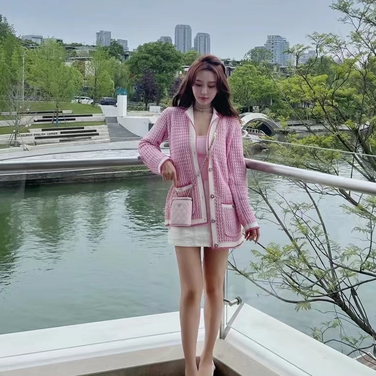 CHANEL 針織長版外套-獅子釦🦁New💓oversize-6