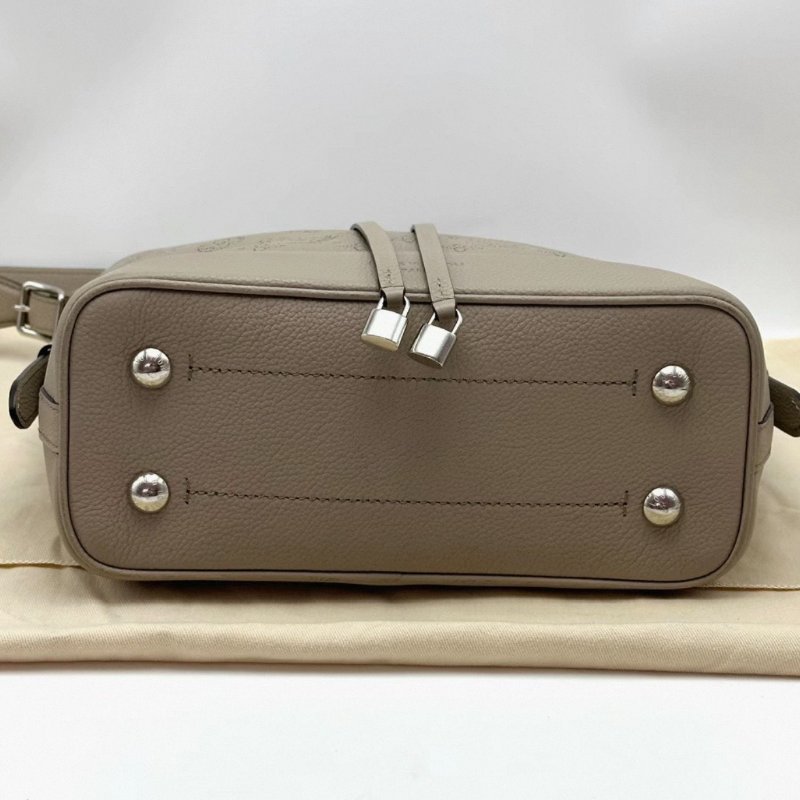 LV 大象灰FLORE水桶肩背包 芯片款 26*28*11.5 98新配件塵袋-3