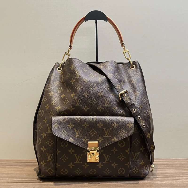 LV 經典老花泫雅hobo手提包肩背包 31*35*13 98新配件塵袋-0