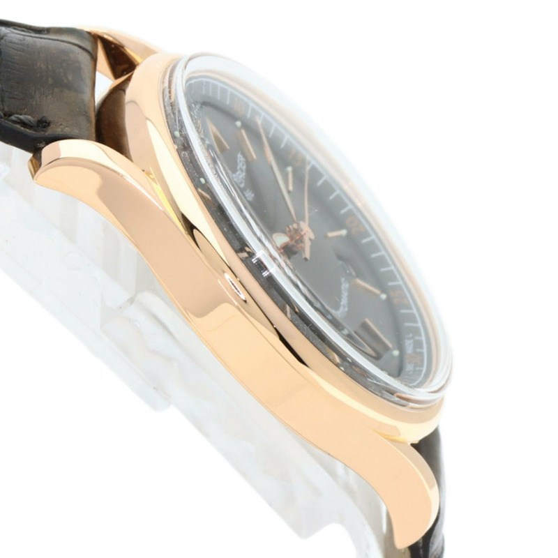 名士 (Baume & Mercier) M0A08691 Classima Executive 男士腕錶,18K 玫瑰金錶殼搭配皮革錶帶-5