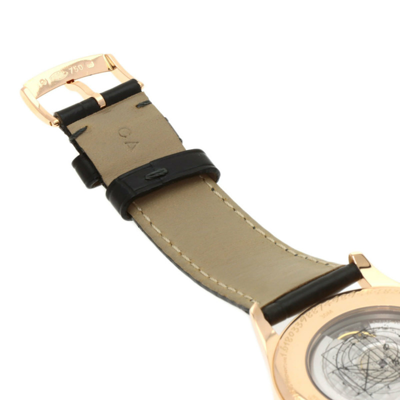 名士 (Baume & Mercier) M0A08691 Classima Executive 男士腕錶,18K 玫瑰金錶殼搭配皮革錶帶-10