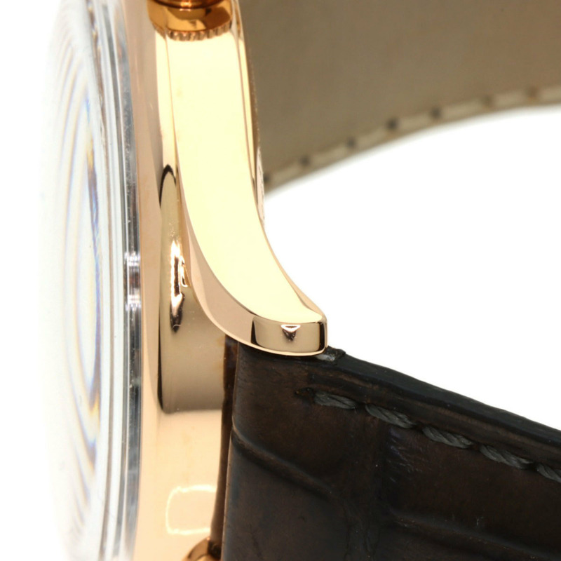 名士 (Baume & Mercier) M0A08691 Classima Executive 男士腕錶,18K 玫瑰金錶殼搭配皮革錶帶-14