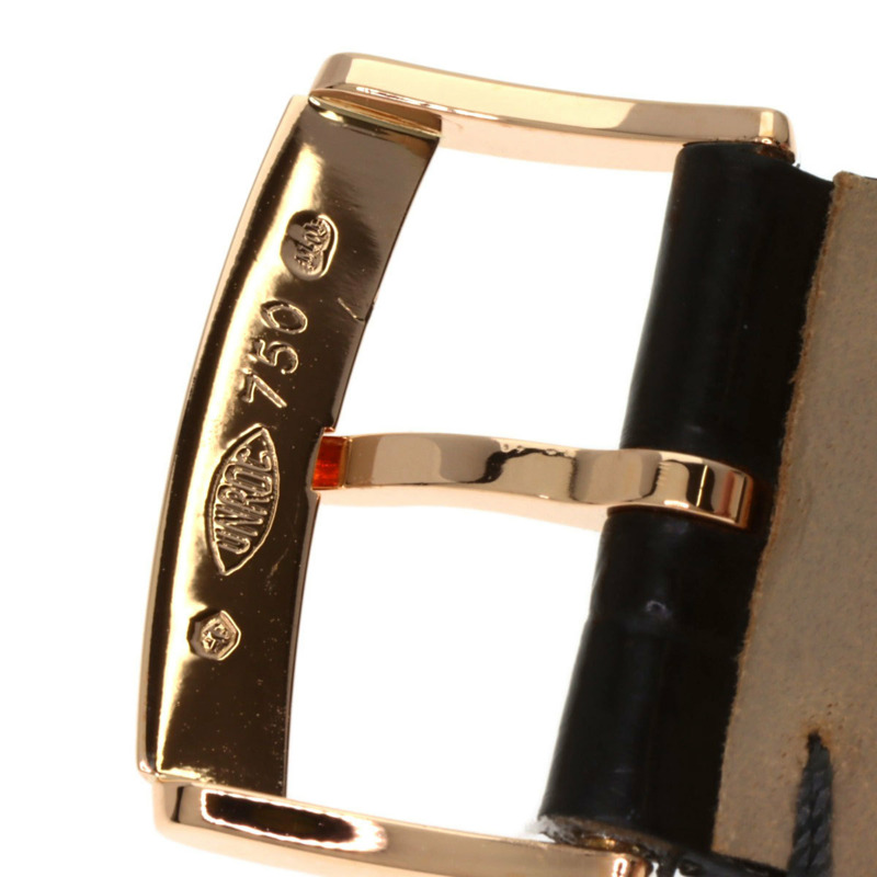 名士 (Baume & Mercier) M0A08691 Classima Executive 男士腕錶,18K 玫瑰金錶殼搭配皮革錶帶-15