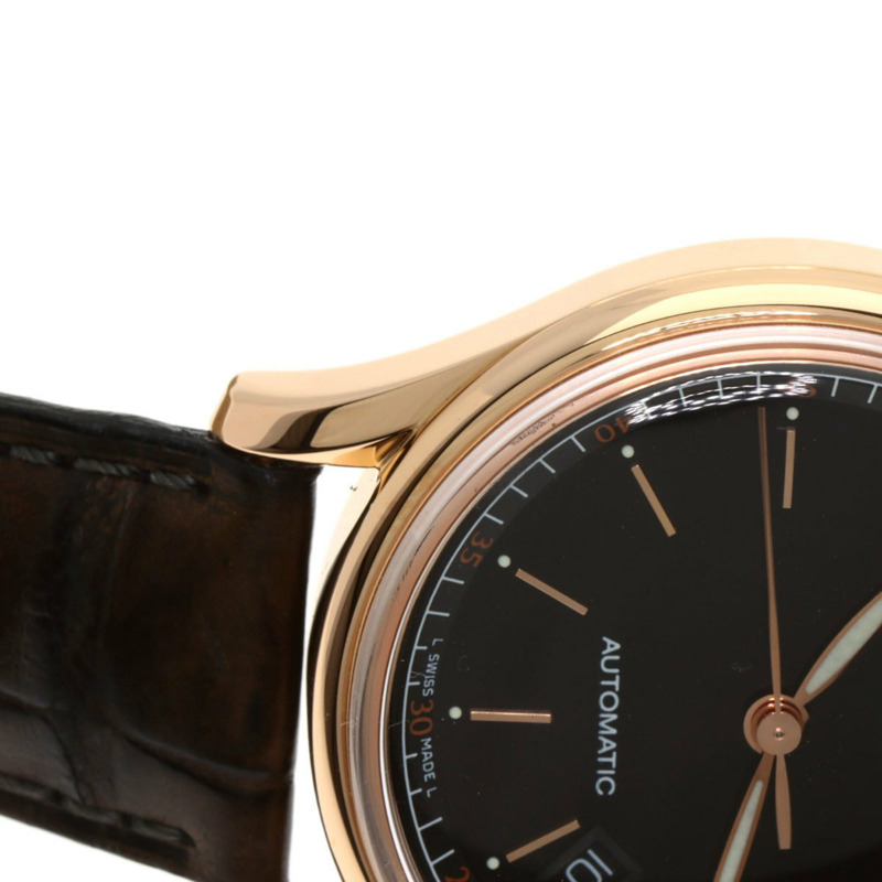 名士 (Baume & Mercier) M0A08691 Classima Executive 男士腕錶,18K 玫瑰金錶殼搭配皮革錶帶-20