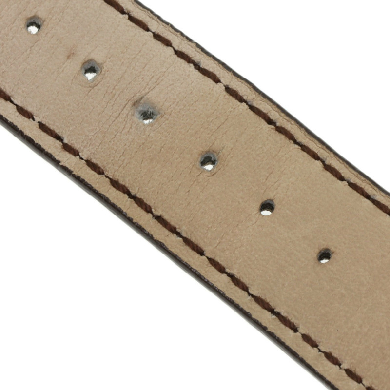 百達翡麗 5111G-001 Gondolo 男士腕錶，18K 白金錶殼，皮革錶帶-21