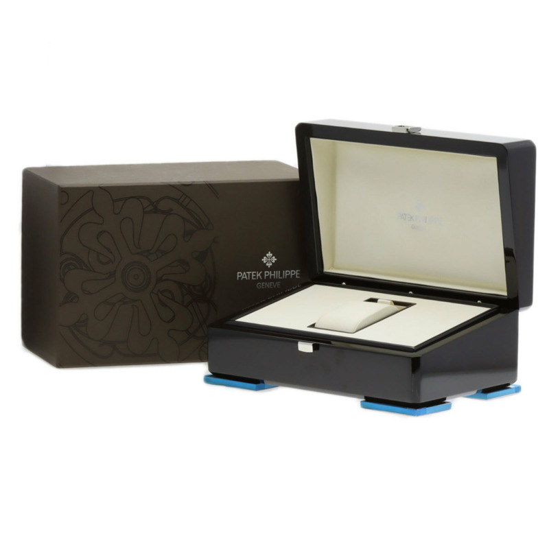 百達翡麗 5111G-001 Gondolo 男士腕錶，18K 白金錶殼，皮革錶帶-30