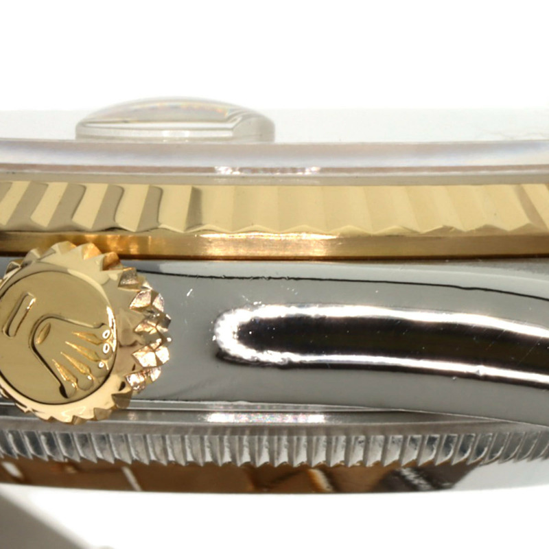 勞力士 16233G Datejust 10P 鑲鑽腕錶,不鏽鋼 SSx18KYG,18KYG,男款-10