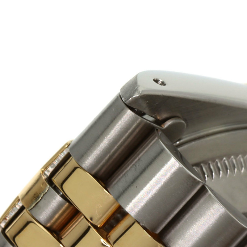 勞力士 16233G Datejust 10P 鑲鑽腕錶,不鏽鋼 SSx18KYG,18KYG,男款-15