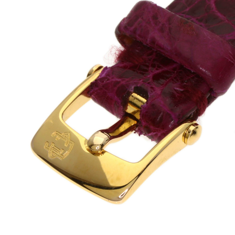 梵克雅寶 43607 La Collection 女士腕錶，精鋼和皮革錶帶，SSxGP-13