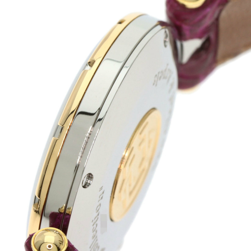 梵克雅寶 43607 La Collection 女士腕錶，精鋼和皮革錶帶，SSxGP-18