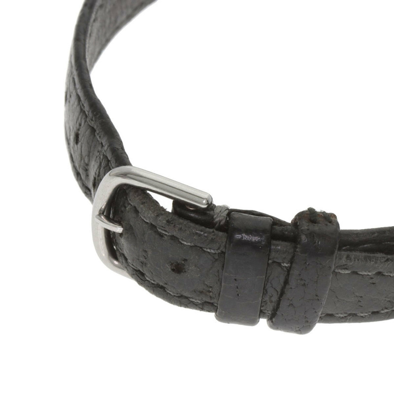 蒂芬妮 L0640 Atlas 女士腕錶,銀色皮革錶帶-7