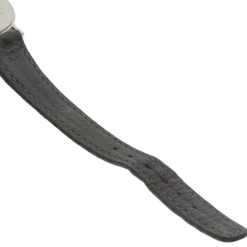 蒂芬妮 L0640 Atlas 女士腕錶,銀色皮革錶帶-9