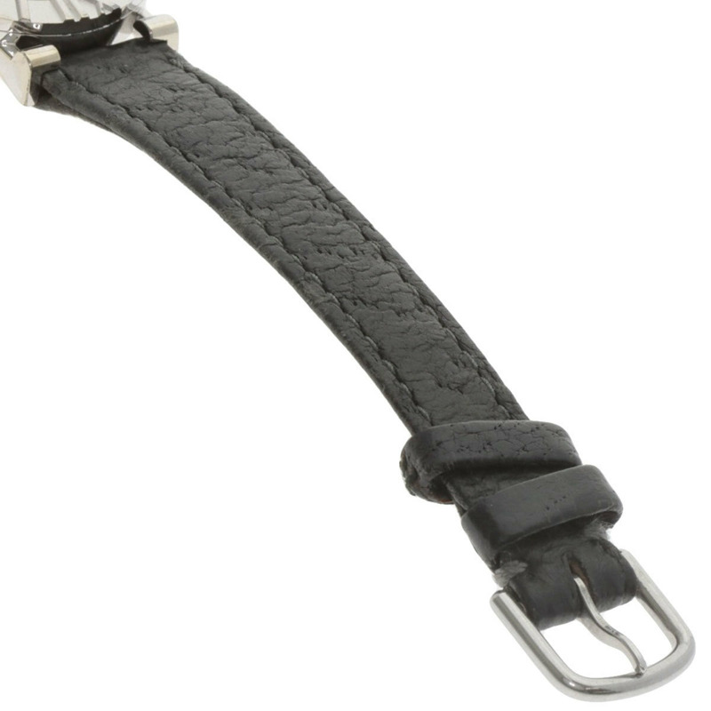 蒂芬妮 L0640 Atlas 女士腕錶,銀色皮革錶帶-10