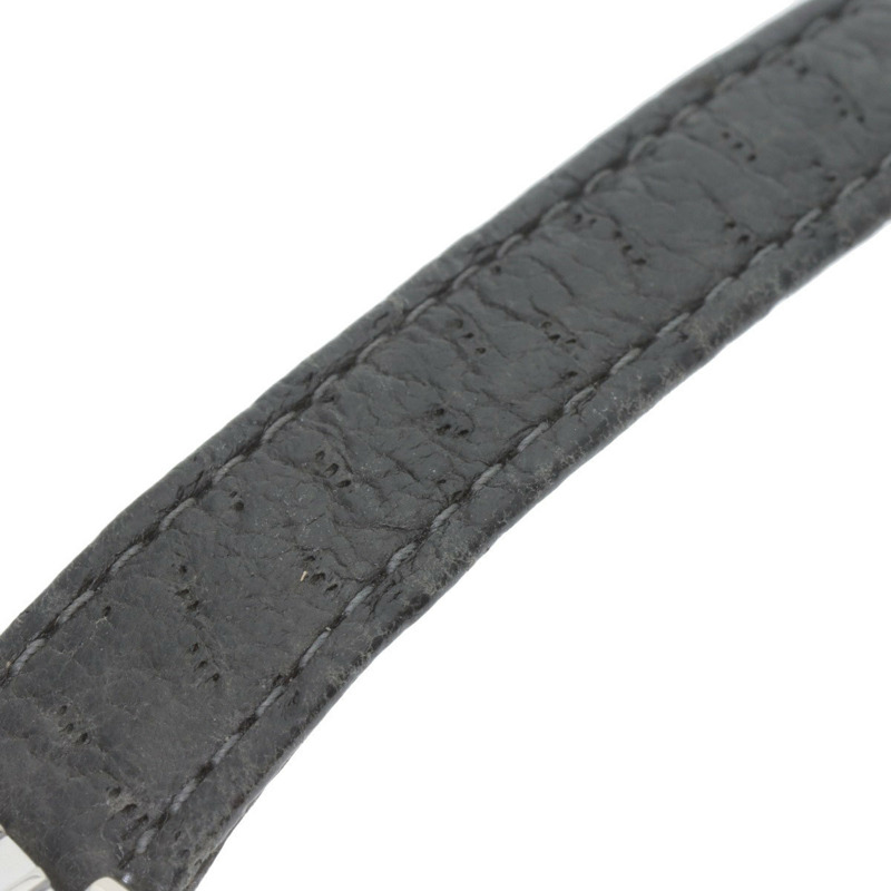 蒂芬妮 L0640 Atlas 女士腕錶,銀色皮革錶帶-12