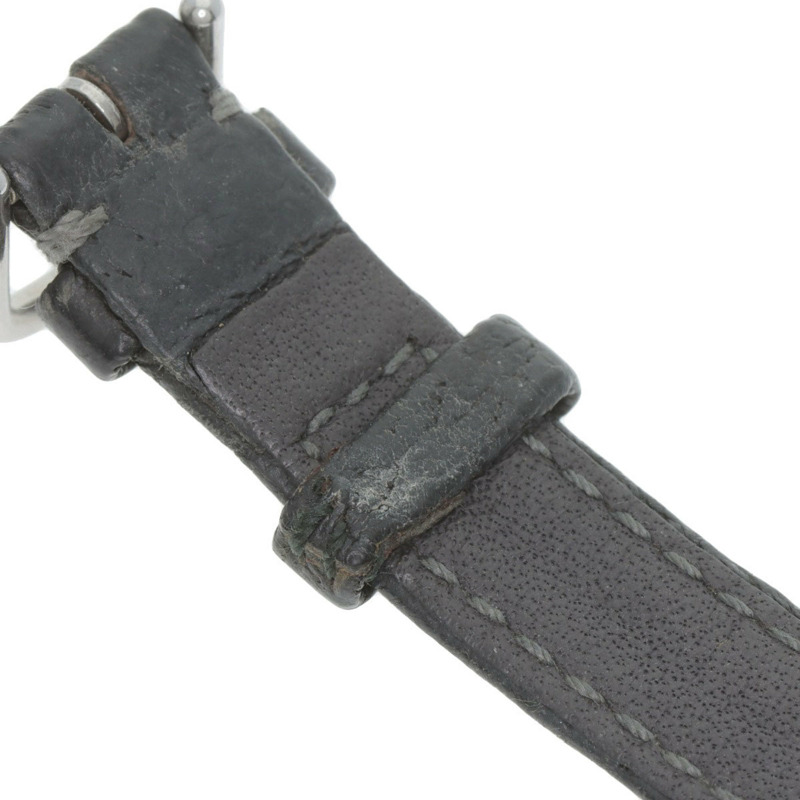 蒂芬妮 L0640 Atlas 女士腕錶,銀色皮革錶帶-13