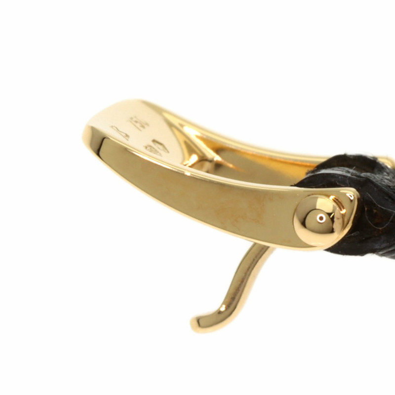 梵克雅寶 (Van Cleef & Arpels) 122942B1 經典方形腕錶，18K黃金錶殼及皮革錶帶，女款-21