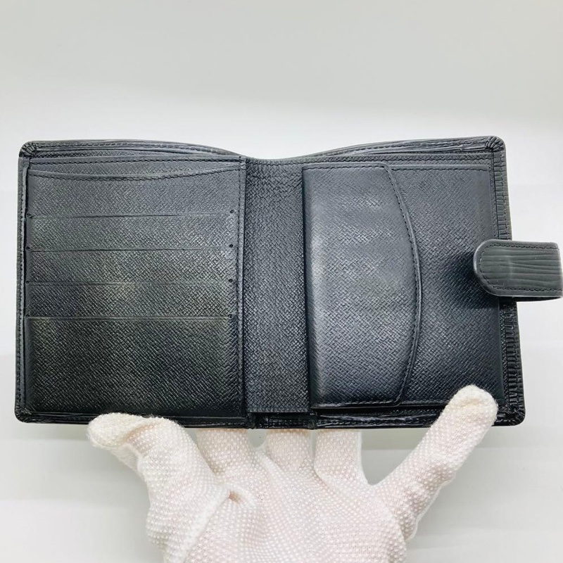 🌷Louis Vuitton EPI水波紋短夾錢包二折皮夾 ｜經典花紋✦fufu style 精品✦ 氣質款｜-23