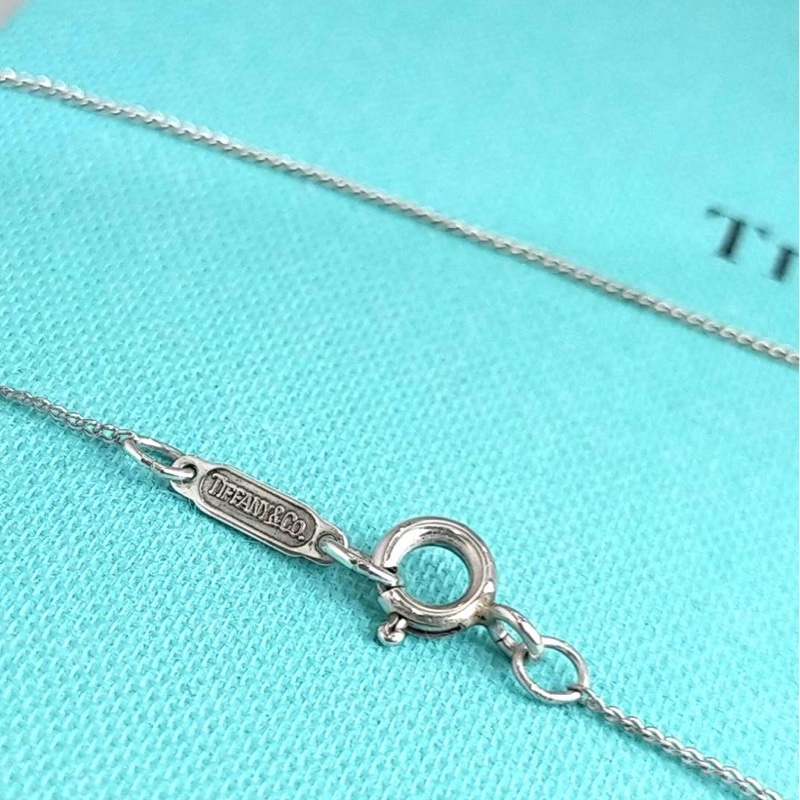 🌷Tiffany&Co. 蝴蝶結愛心項鍊S925銀｜經典花紋✦fufu style 精品✦ 氣質款｜-5
