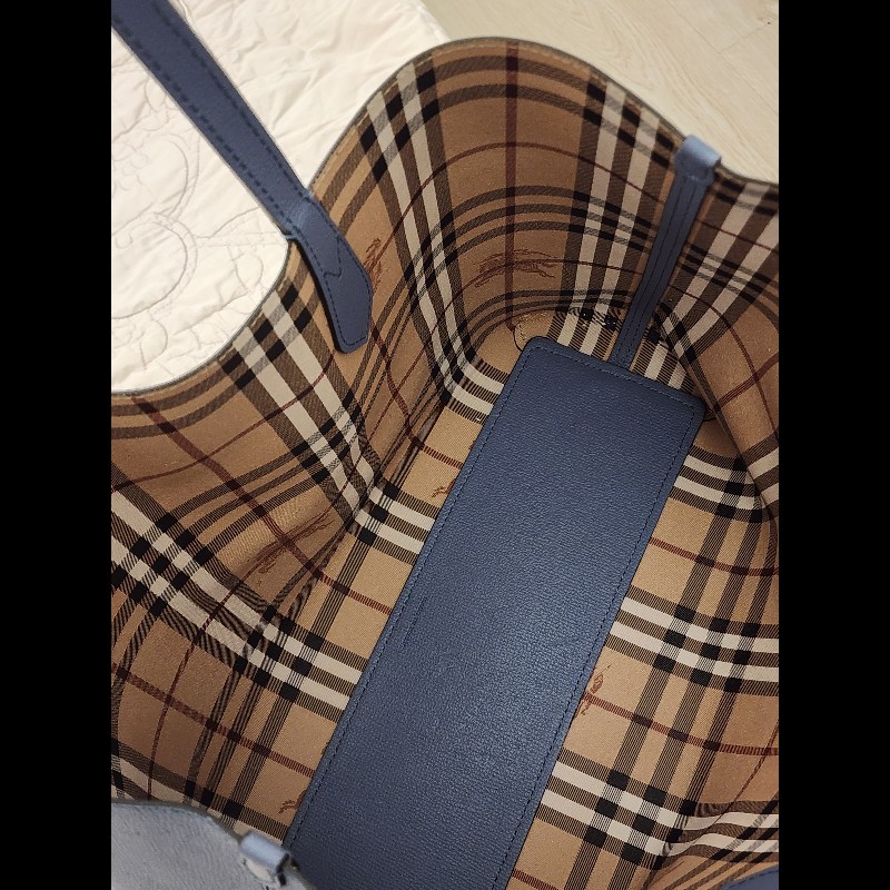 BURBERRY 双面可二用tote 戰馬系列 甜甜價-4