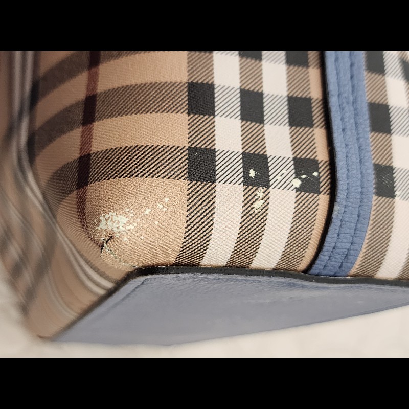 BURBERRY 双面可二用tote 戰馬系列 甜甜價-13