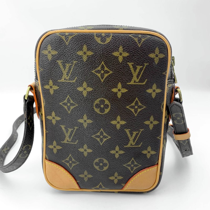 Louis Vuitton 老花雙層相機包，LV經典包，路易威登，麻將包，側背包，二手真品，正品，現貨，免運-4