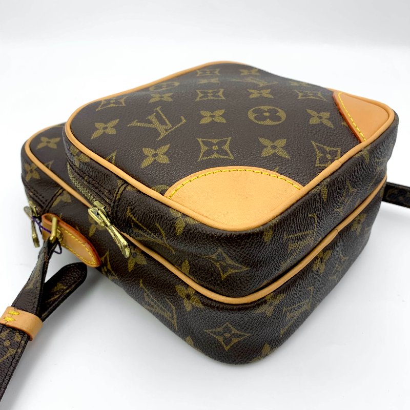 Louis Vuitton 老花雙層相機包，LV經典包，路易威登，麻將包，側背包，二手真品，正品，現貨，免運-18