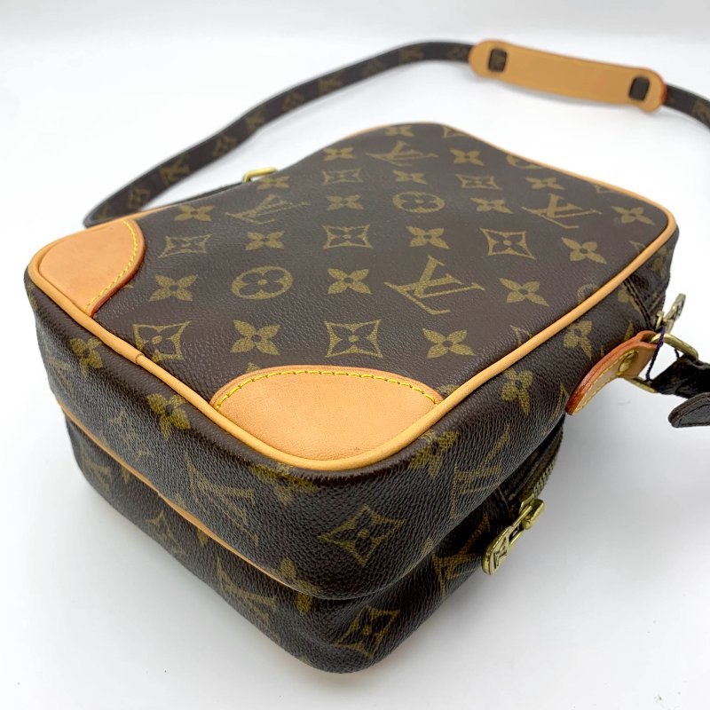 Louis Vuitton 老花雙層相機包，LV經典包，路易威登，麻將包，側背包，二手真品，正品，現貨，免運-23