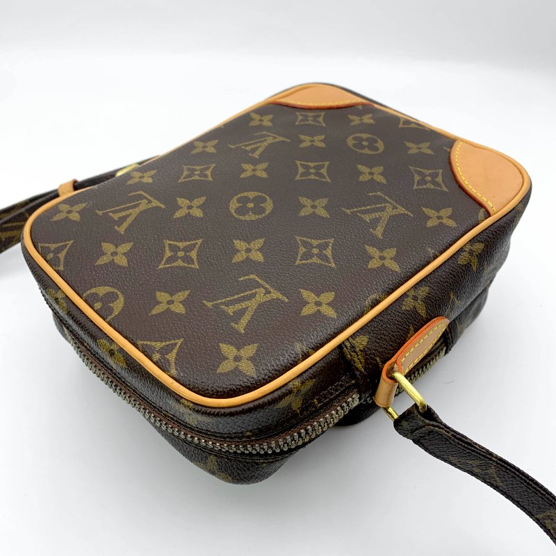 Louis Vuitton 老花雙層相機包，LV經典包，路易威登，麻將包，側背包，二手真品，正品，現貨，免運-25