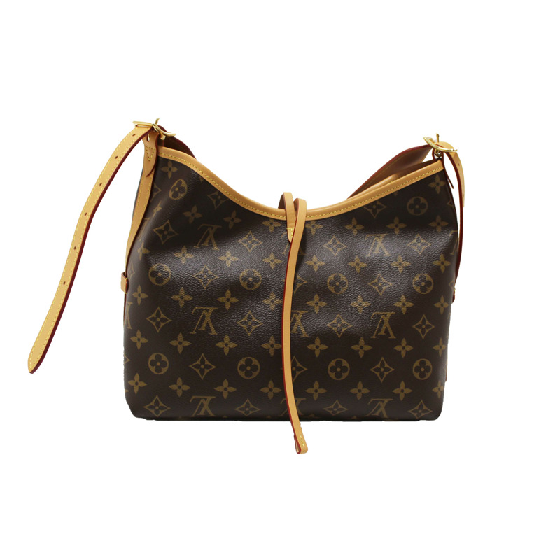 Louis Vuitton Classic Monogram CarryAll PM Hobo Shoulder Tote-3