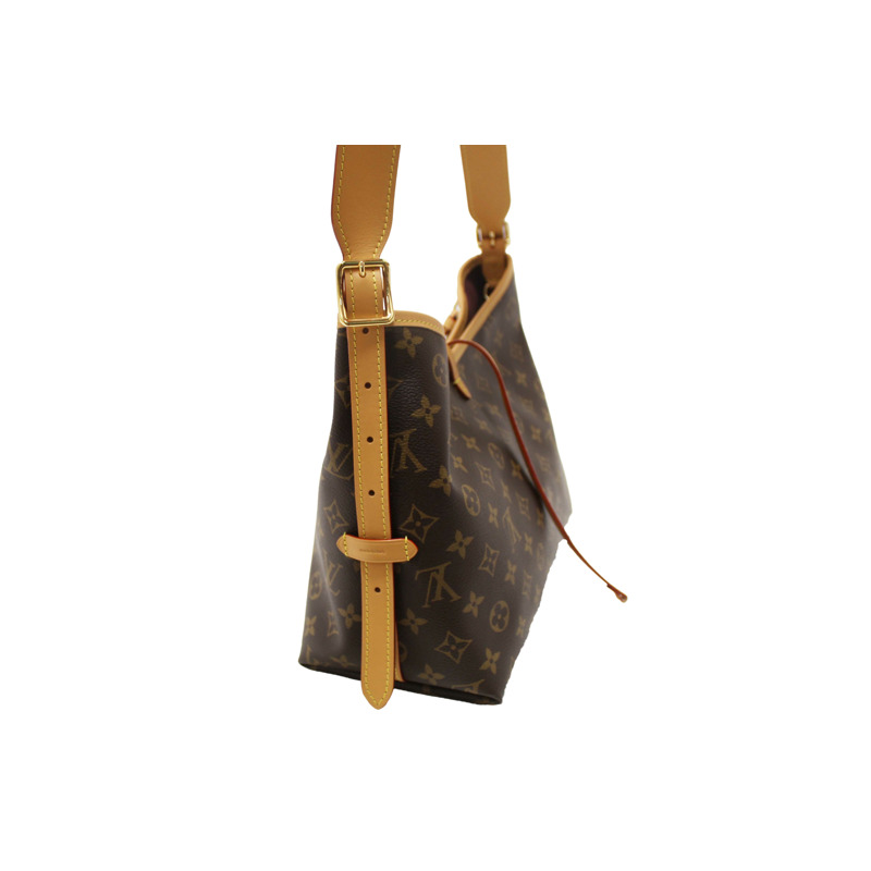 Louis Vuitton Classic Monogram CarryAll PM Hobo Shoulder Tote-4