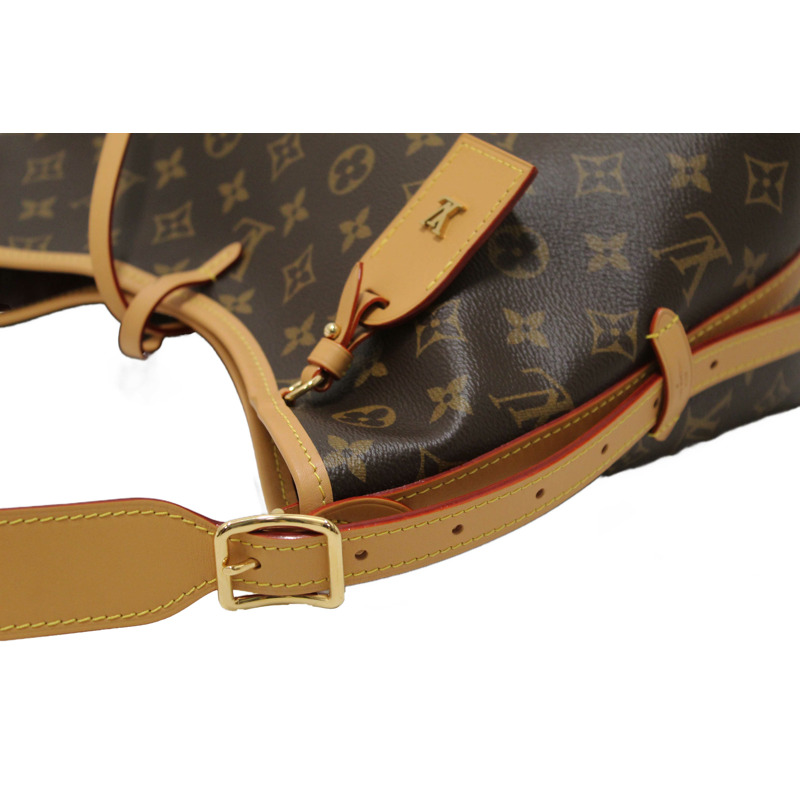 Louis Vuitton Classic Monogram CarryAll PM Hobo Shoulder Tote-10