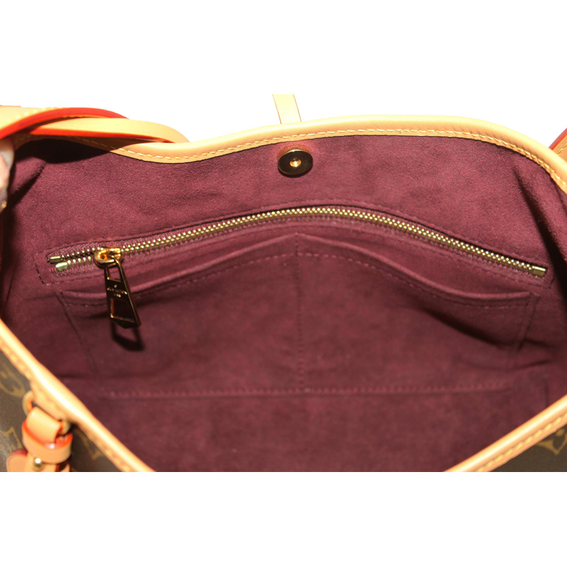 Louis Vuitton Classic Monogram CarryAll PM Hobo Shoulder Tote-20