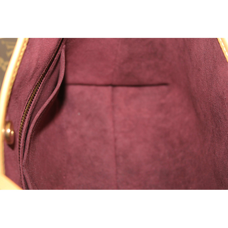 Louis Vuitton Classic Monogram CarryAll PM Hobo Shoulder Tote-23