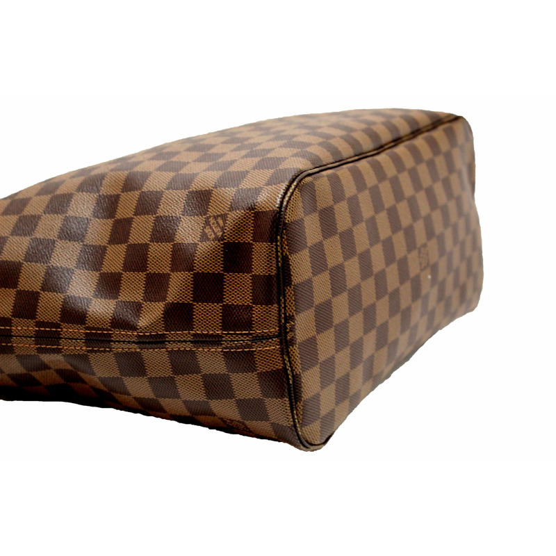 Louis Vuitton Damier Ebene Canvas Neverfull MM Tote Shoulder Bag-10