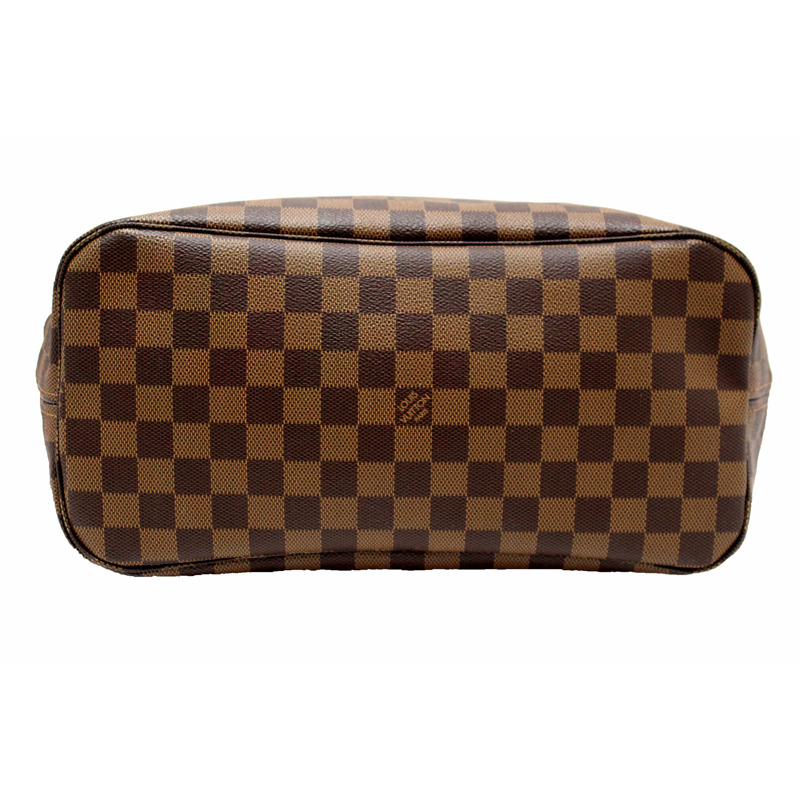 Louis Vuitton Damier Ebene Canvas Neverfull MM Tote Shoulder Bag-11