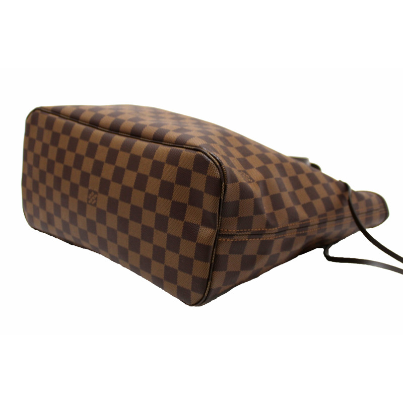 Louis Vuitton Damier Ebene Canvas Neverfull MM Tote Shoulder Bag-12