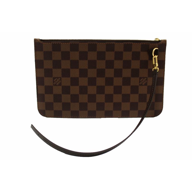 Louis Vuitton Damier Ebene Canvas Neverfull MM Tote Shoulder Bag-18