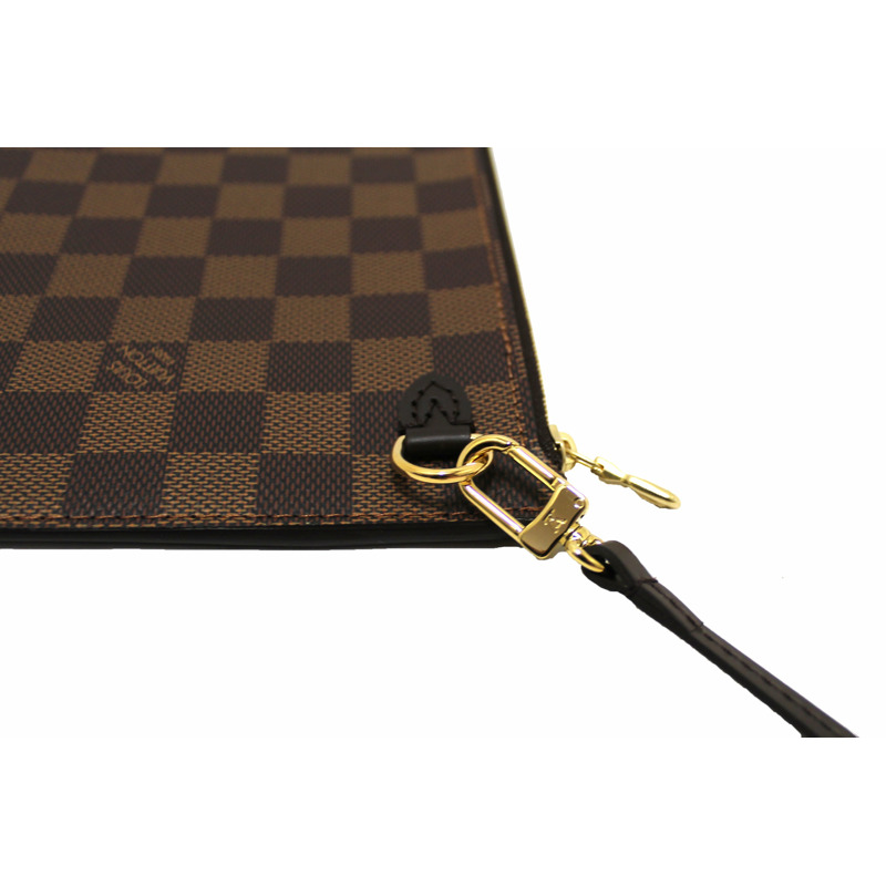 Louis Vuitton Damier Ebene Canvas Neverfull MM Tote Shoulder Bag-21