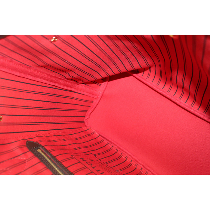 Louis Vuitton Damier Ebene Canvas Neverfull MM Tote Shoulder Bag-24