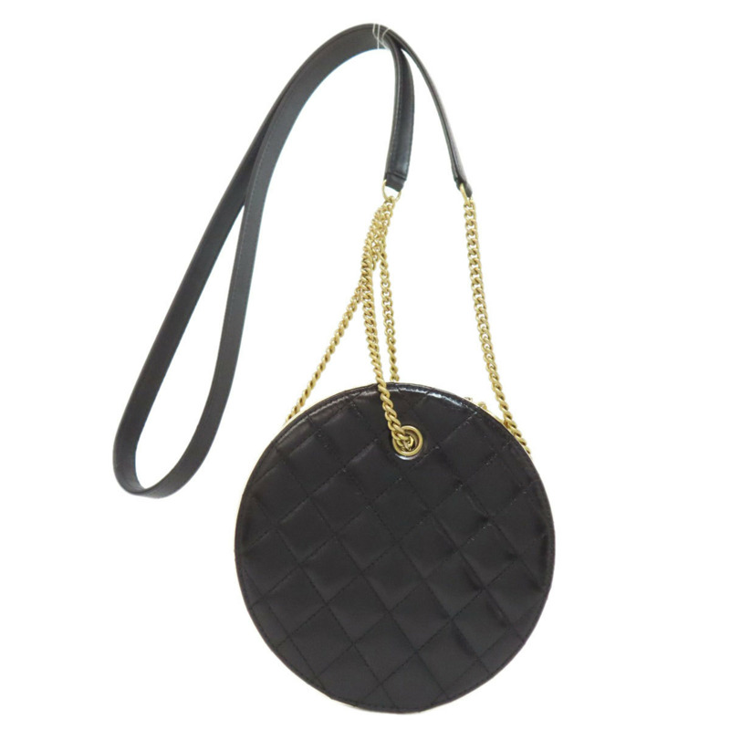 香奈兒 Coco Mark 金色五金兩用手提包 小牛皮 女士-1