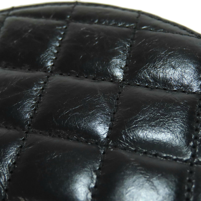 香奈兒 Coco Mark 金色五金兩用手提包 小牛皮 女士-18