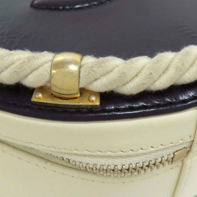 香奈兒 Coco Mark 金色五金兩用手提包 小牛皮 女士-21