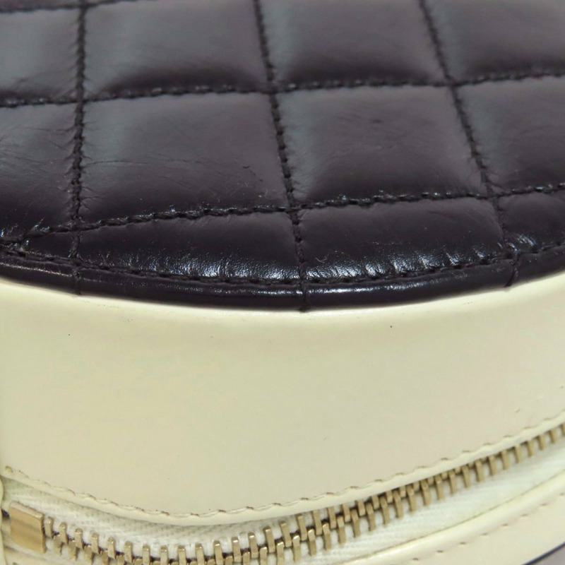 香奈兒 Coco Mark 金色五金兩用手提包 小牛皮 女士-22