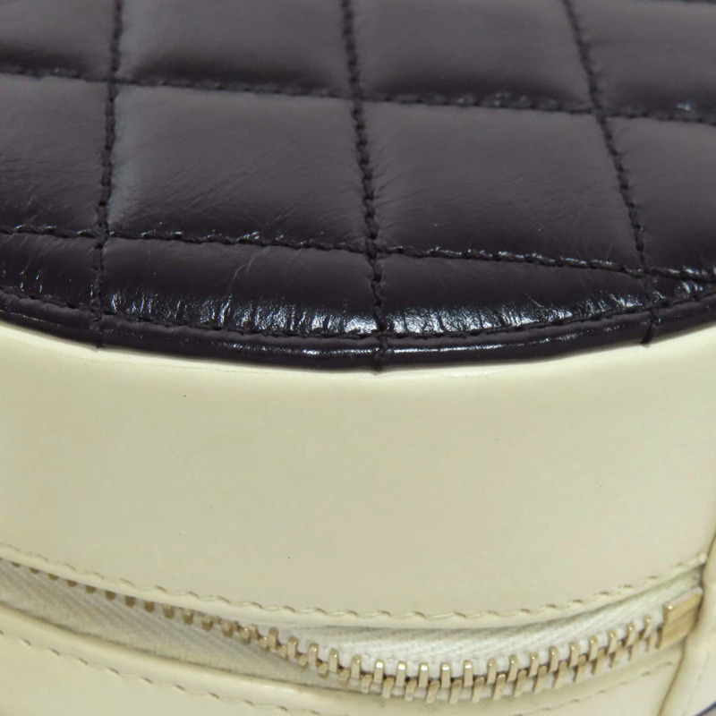 香奈兒 Coco Mark 金色五金兩用手提包 小牛皮 女士-23